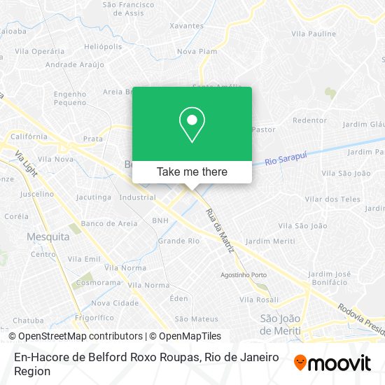 En-Hacore de Belford Roxo Roupas map