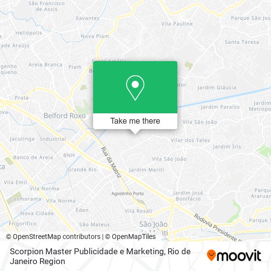 Scorpion Master Publicidade e Marketing map