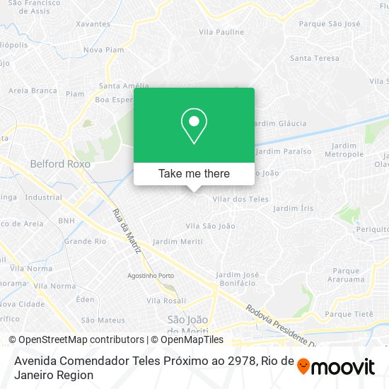 Avenida Comendador Teles Próximo ao 2978 map
