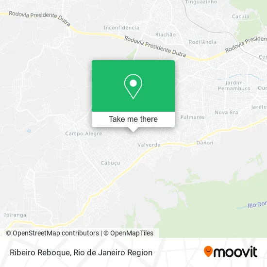 Ribeiro Reboque map
