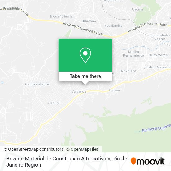 Bazar e Material de Construcao Alternativa a map