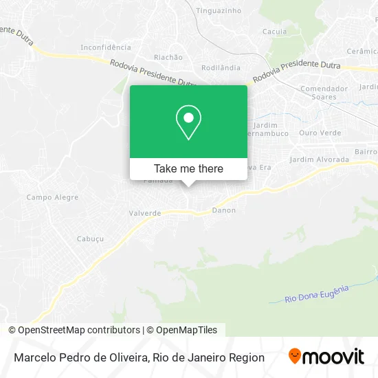 Marcelo Pedro de Oliveira map