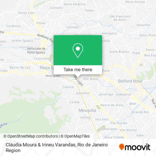 Cláudia Moura & Irineu Varandas map