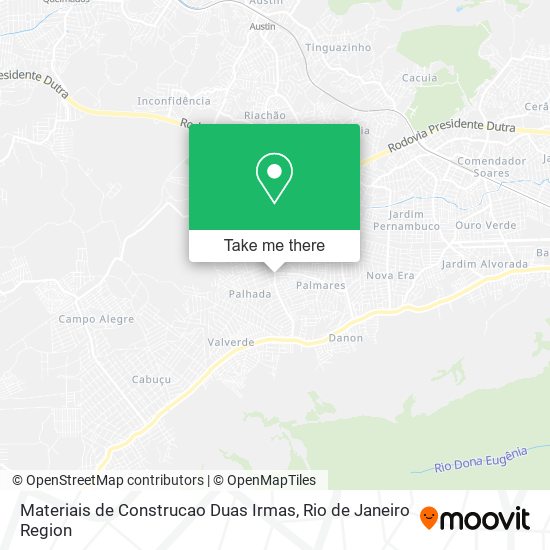 Materiais de Construcao Duas Irmas map