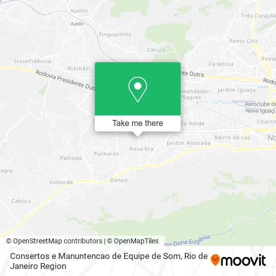 Consertos e Manuntencao de Equipe de Som map