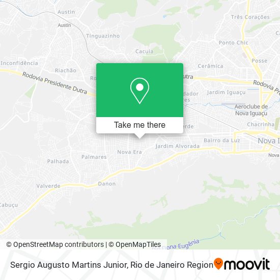 Sergio Augusto Martins Junior map