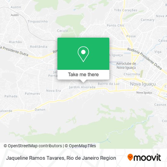 Jaqueline Ramos Tavares map