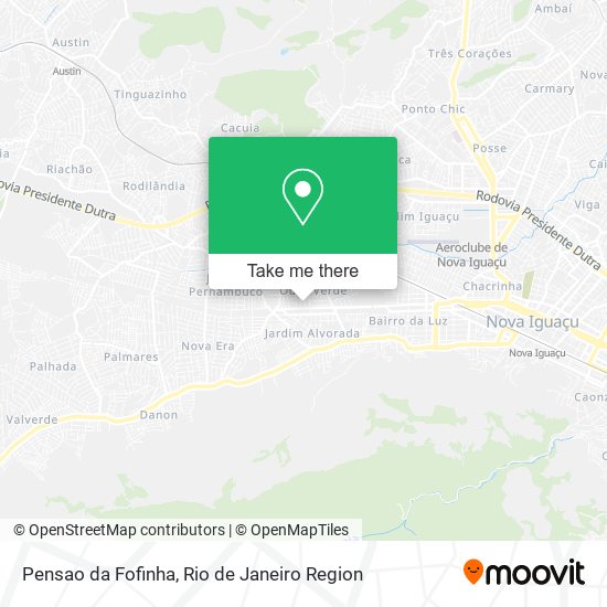 Pensao da Fofinha map