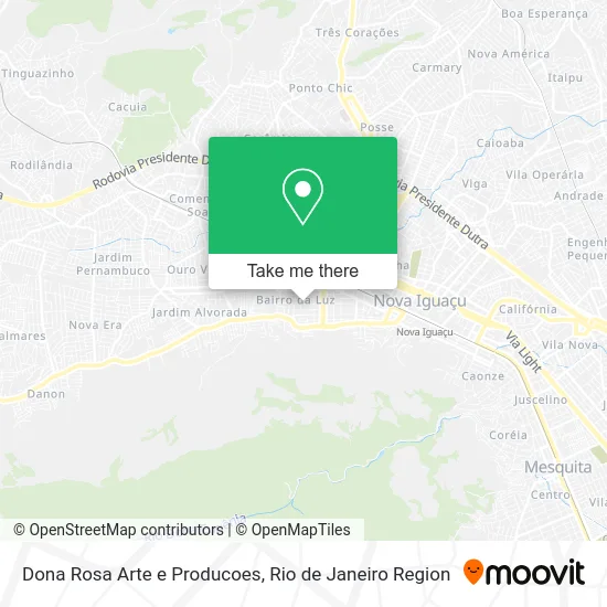 Dona Rosa Arte e Producoes map