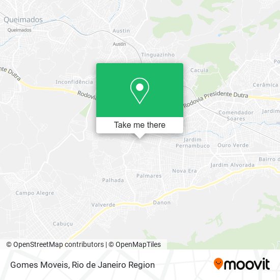 Gomes Moveis map