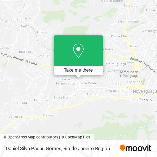 Daniel Silva Pachu Gomes map