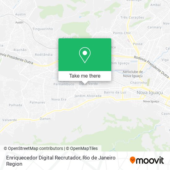 Enriquecedor Digital Recrutador map