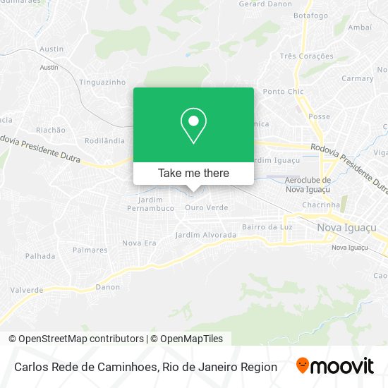 Mapa Carlos Rede de Caminhoes