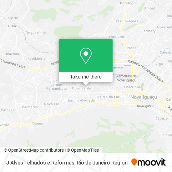 J Alves Telhados e Reformas map