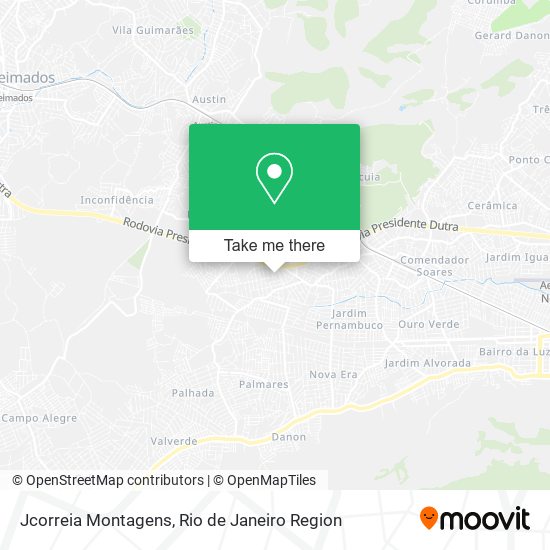 Mapa Jcorreia Montagens