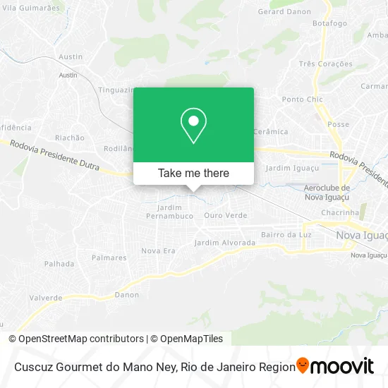 Cuscuz Gourmet do Mano Ney map