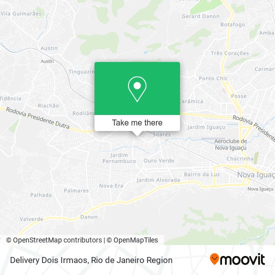 Delivery Dois Irmaos map