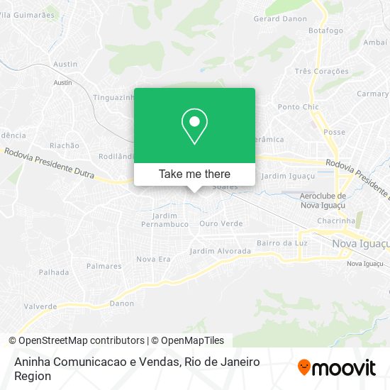 Aninha Comunicacao e Vendas map