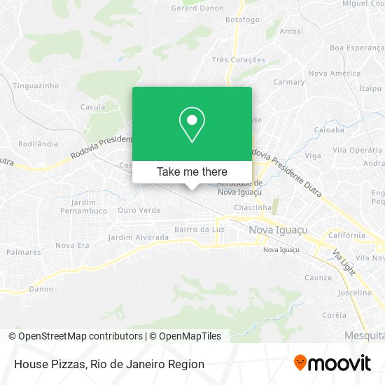 Mapa House Pizzas