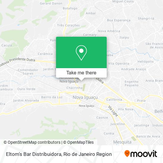 Eltom's Bar Distribuidora map