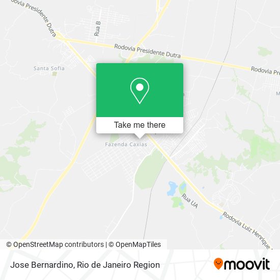 Jose Bernardino map