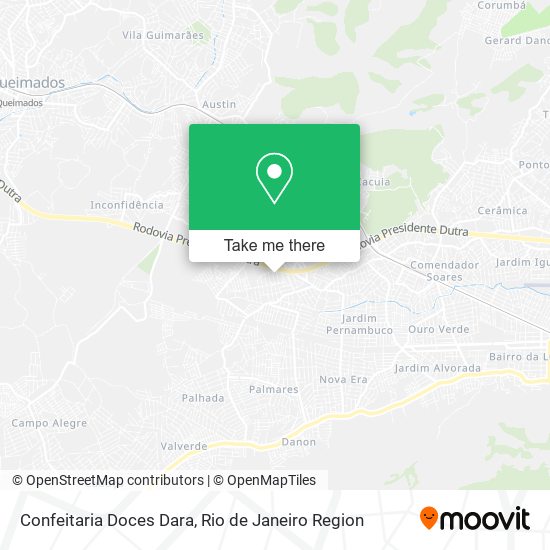 Confeitaria Doces Dara map