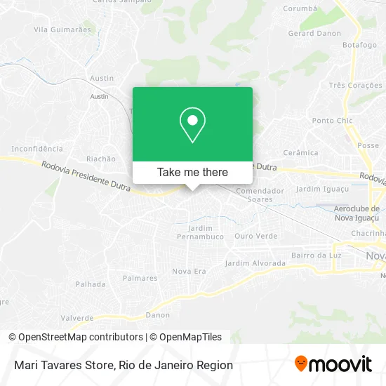 Mari Tavares Store map