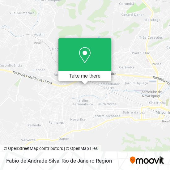 Mapa Fabio de Andrade Silva