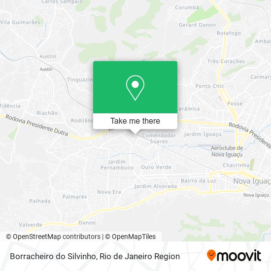 Borracheiro do Silvinho map