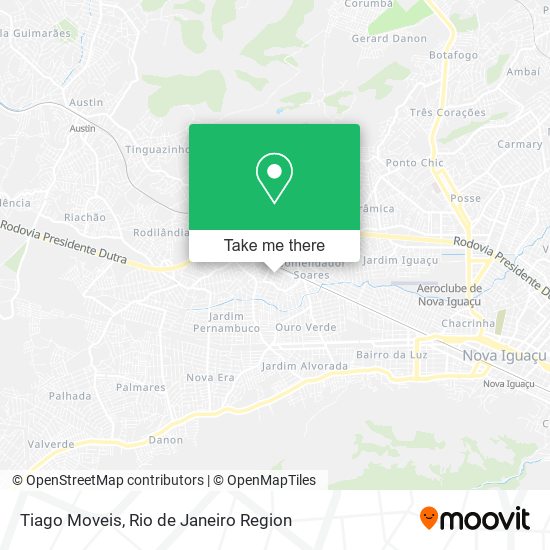 Mapa Tiago Moveis