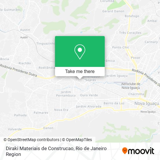 Diraki Materiais de Construcao map