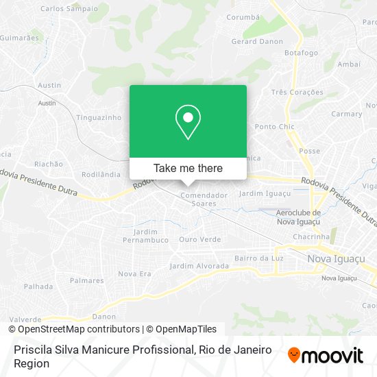 Priscila Silva Manicure Profissional map