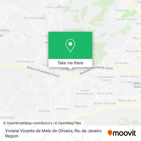 Mapa Viviane Vicente de Melo de Oliveira