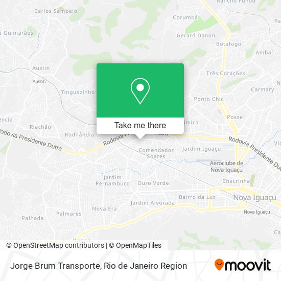 Mapa Jorge Brum Transporte