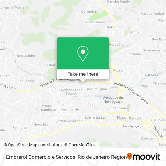 Embrerol Comercio e Servicos map
