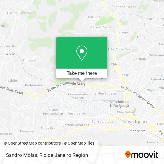 Sandro Molas map