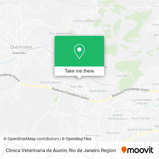 Clinica Veterinaria de Austin map