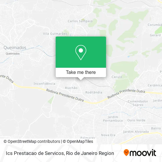 Ics Prestacao de Servicos map