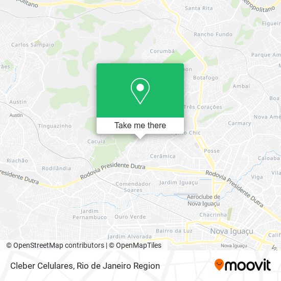 Cleber Celulares map