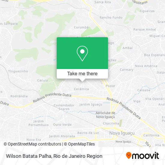 Wilson Batata Palha map