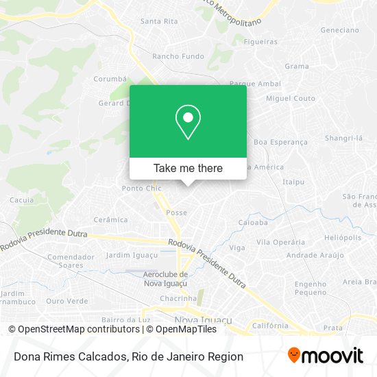 Dona Rimes Calcados map