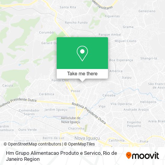 Hm Grupo Alimentacao Produto e Servico map