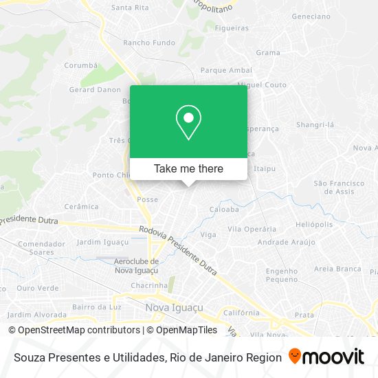 Mapa Souza Presentes e Utilidades