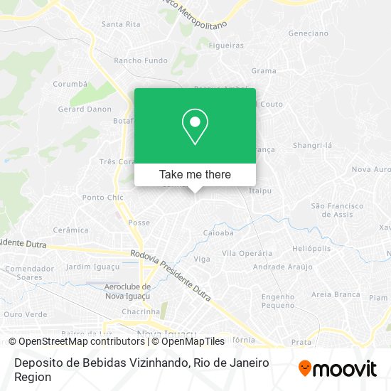 Deposito de Bebidas Vizinhando map