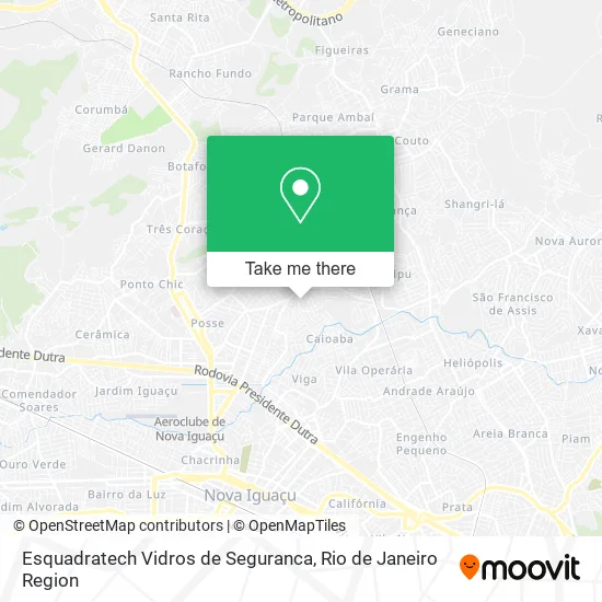 Esquadratech Vidros de Seguranca map