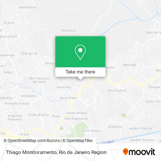 Thiago Monitoramento map