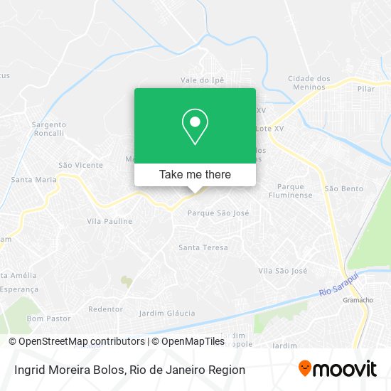 Ingrid Moreira Bolos map