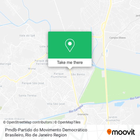 Pmdb-Partido do Movimento Democrático Brasileiro map