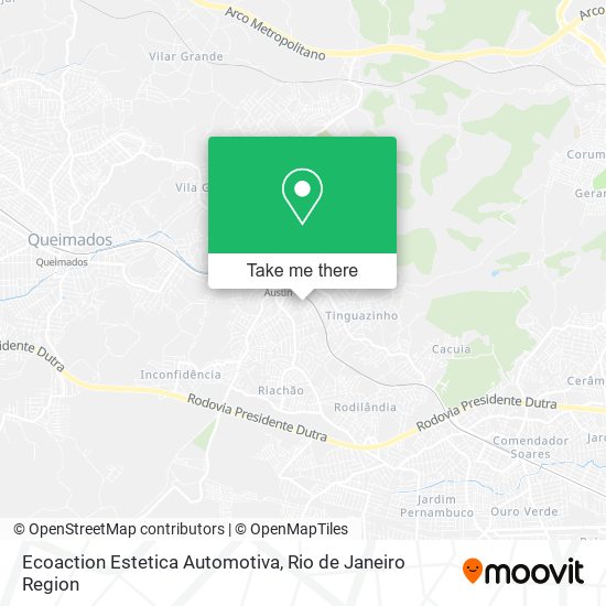 Ecoaction Estetica Automotiva map