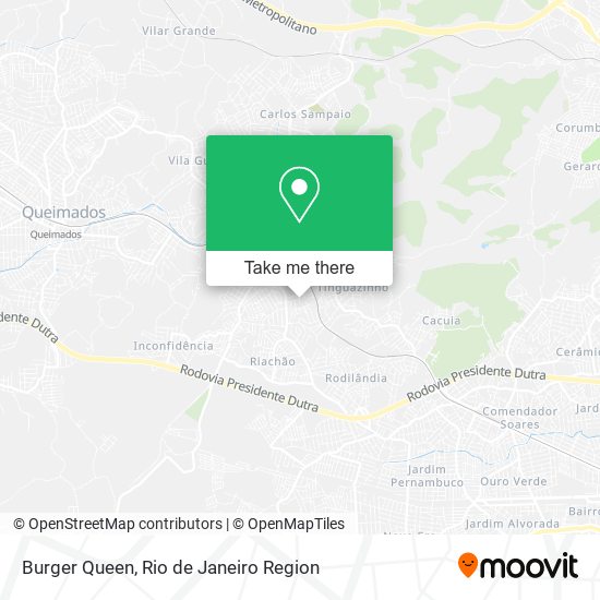 Burger Queen map